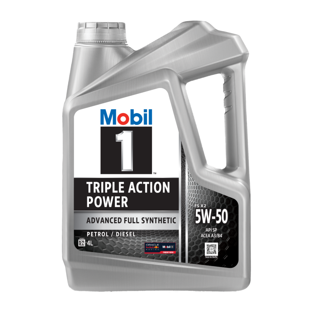 MOBIL 1 TRIPLE ACTION 5W-50 GALLON  4L