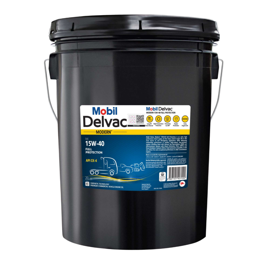 MOBIL DELVAC MODERN 15W-40 SUPER DEFENSE PAIL 20L