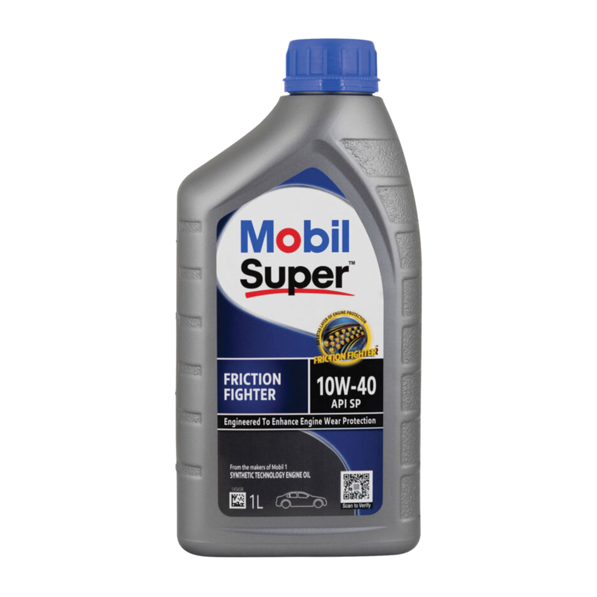 MOBIL SUPER FRICTION FIGHTER 10W-40 1L - Image 1