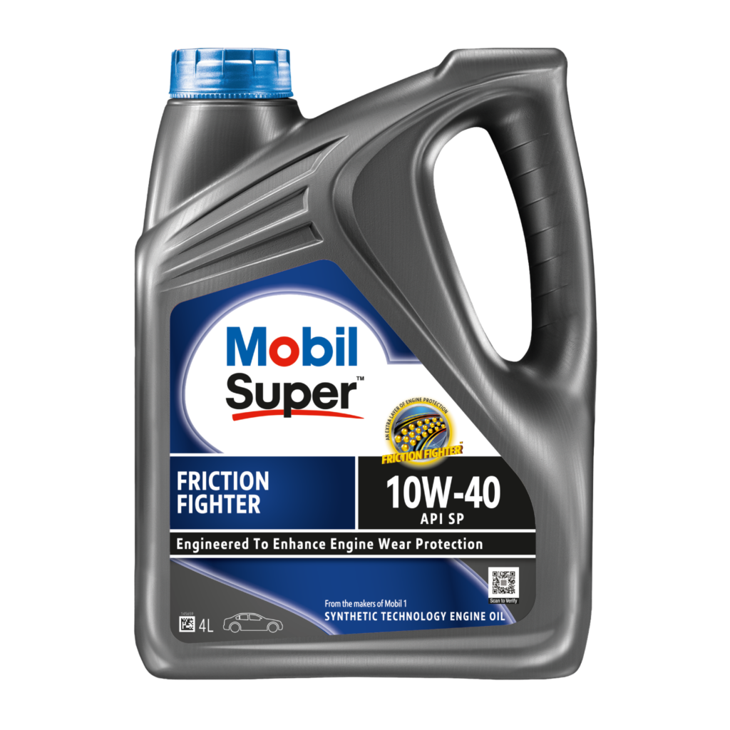 MOBIL SUPER FRICTION FIGHTER 10W-40 GALLON  4L