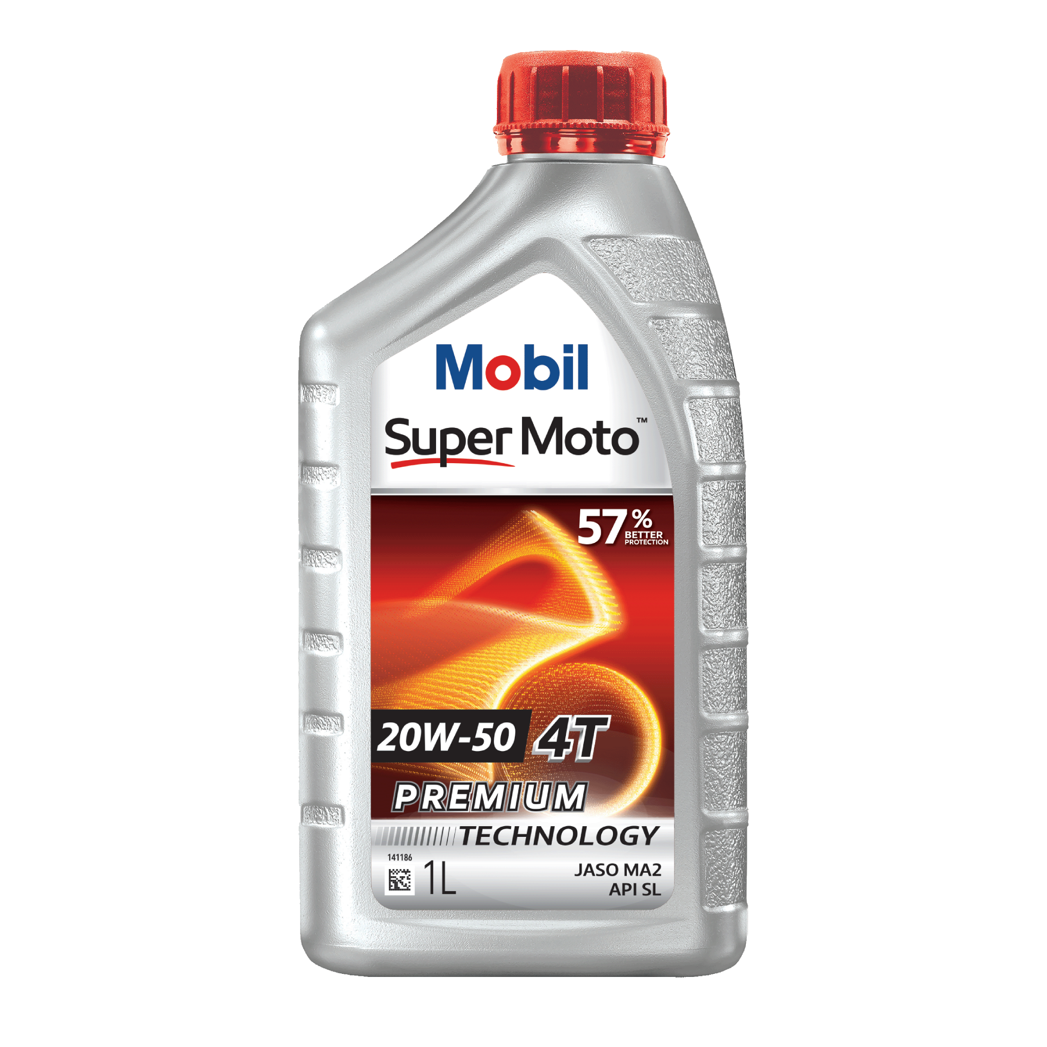 MOBIL SUPER MOTO 20W-50 1L - Image 1